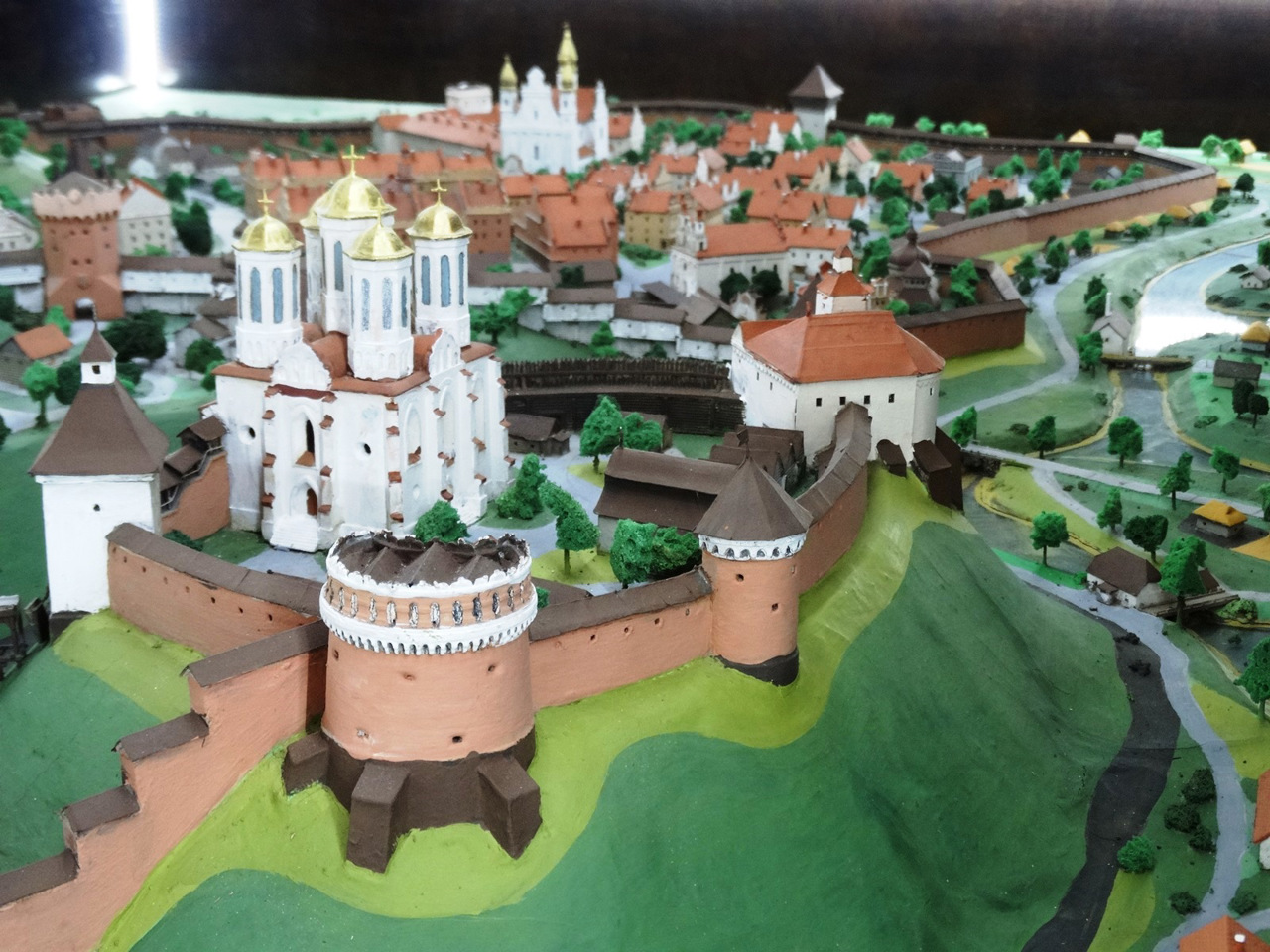 Ostroh Castle. Exposition of the museum of local lore